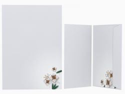 Festliches Weihnachtsbriefpapier mit Motiv Edle Weihnachtsgeschenke in DIN A4